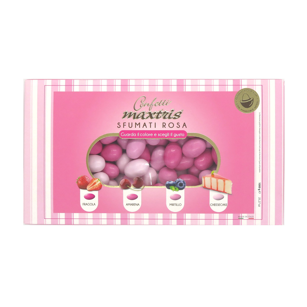Confetti sfumati rosa maxtris – Sweet Island: crea il tuo tesoro!